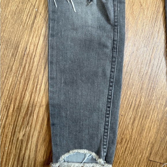 Free People Blue Skinny Jeans with Distressed Details - Picture 5 of 10